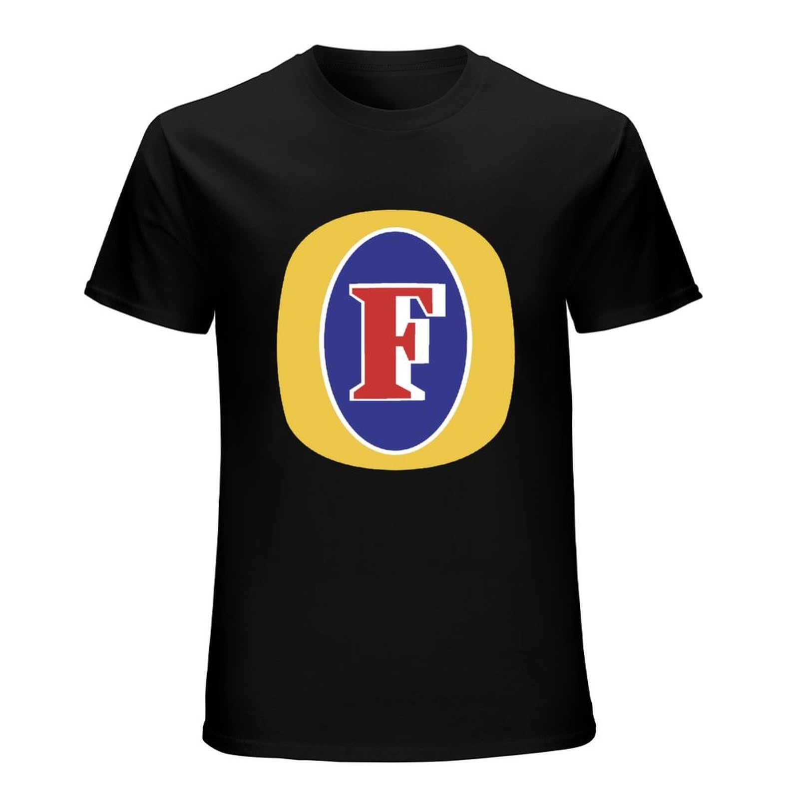 Huachenyu Unisex Black Foster Lager Beer Men's T-Shirt Tee Shirt Xxl