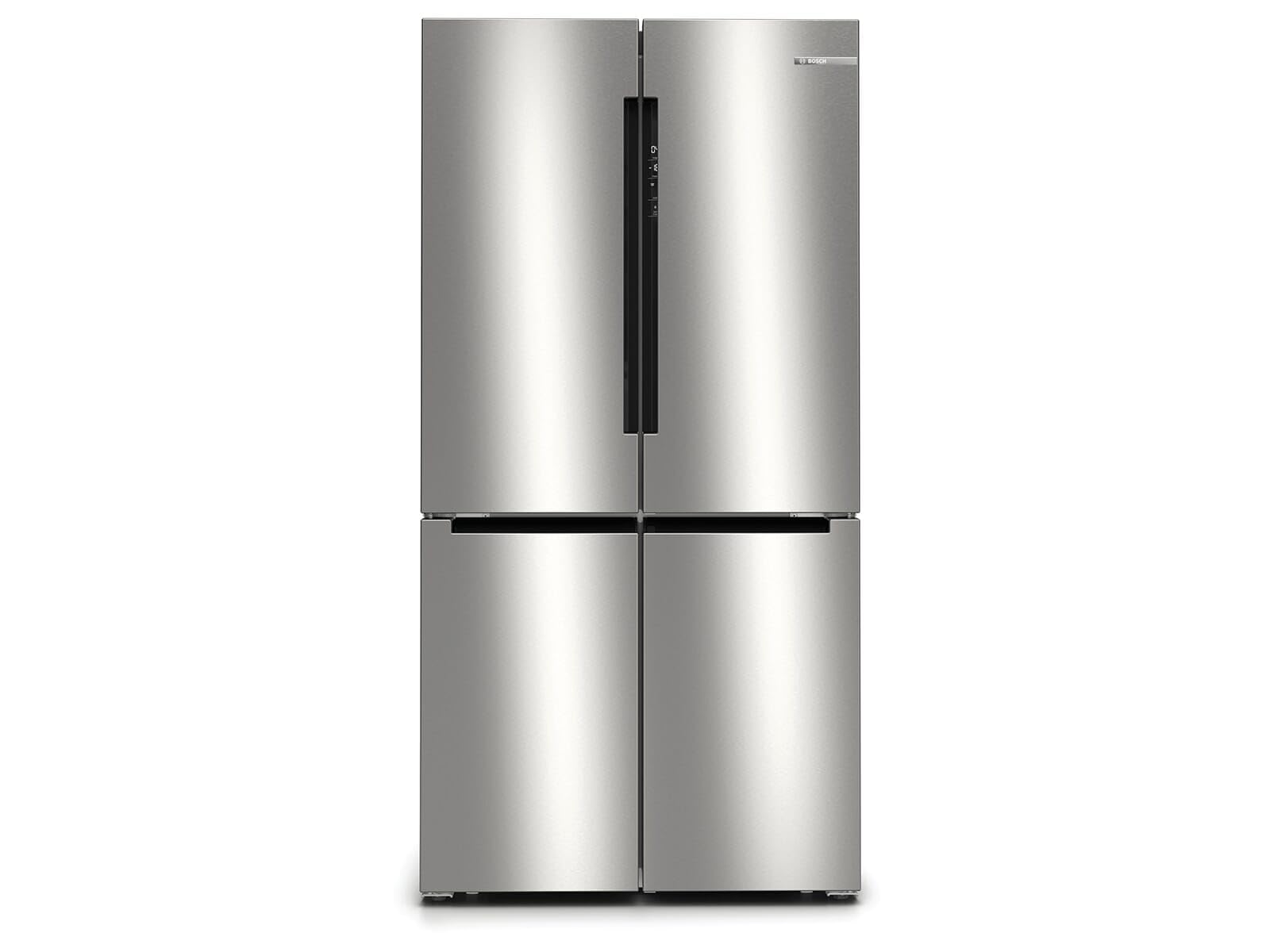 Bosch KFN96APEA Serie 4 Smarte Kühl-Gefrier-Kombination, 183x91cm, 405L Kühlen & 200L Gefrieren, VitaFresh pro 3x längere Frische, NoFrost nie wieder abtauen, LED-Beleuchtung gleichmäßige Ausleuchtung