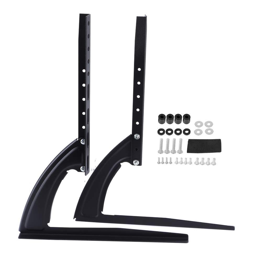 Dioche Supporto da Tavolo per TV LCD LED, Universale per Monitor da 14”-42” e 32”-70”, Nero