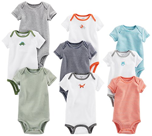 Image of Carter's 9-Pack Grow with Me Bodysuit