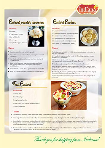 Image of Indiana Custard Powder (Vanilla Flavour), 200gm