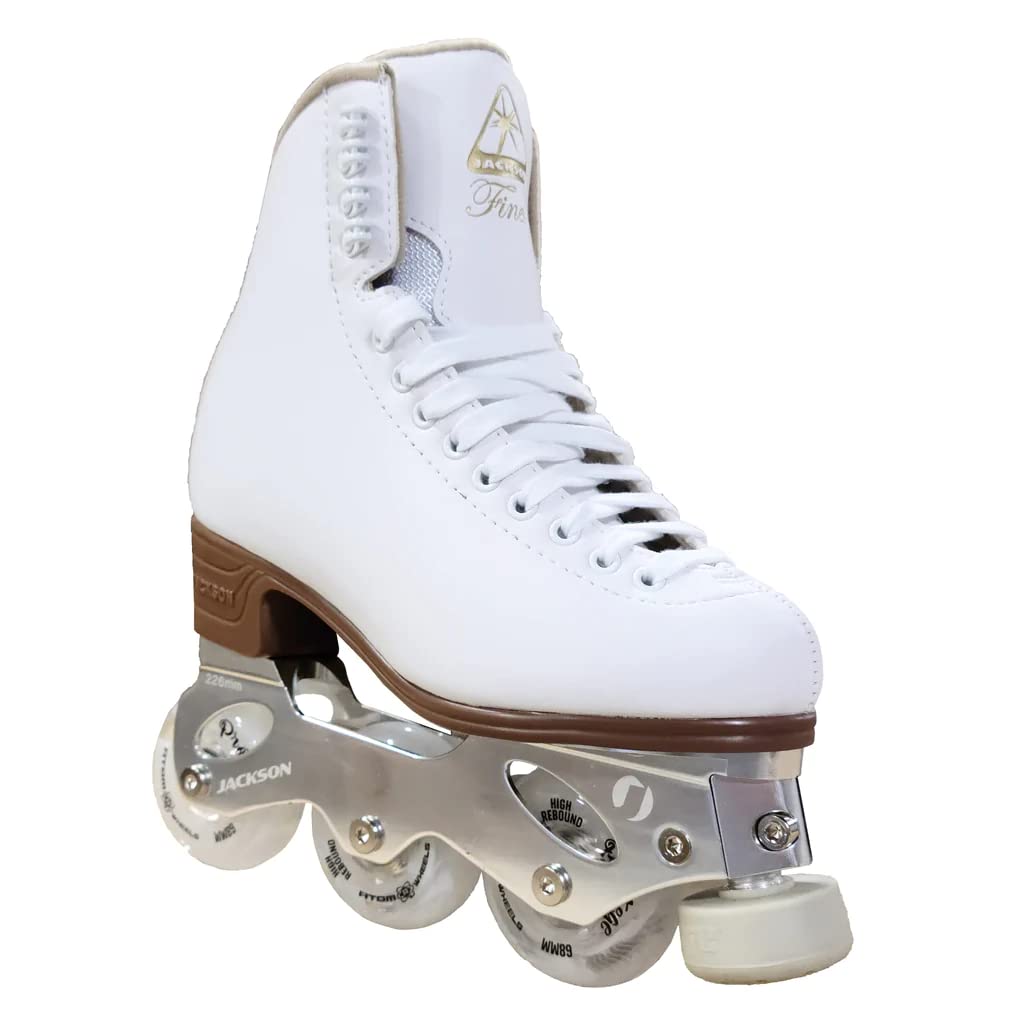 Jackson Ultima Inline Roller Skates/White Finesse/Women's Size 8 / JUST LAUNCHED 2021