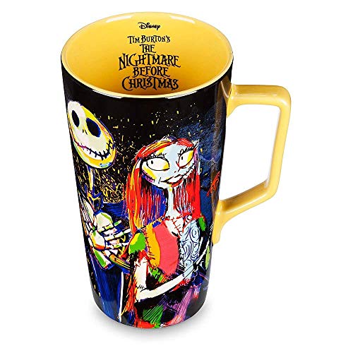 Disney Tim Burton's Jack Skellington and Sally 'Nightmare Before Christmas' Latte Mug