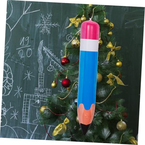 Décorations de fête crayons géants en PVC résistant pour intérieur - 6