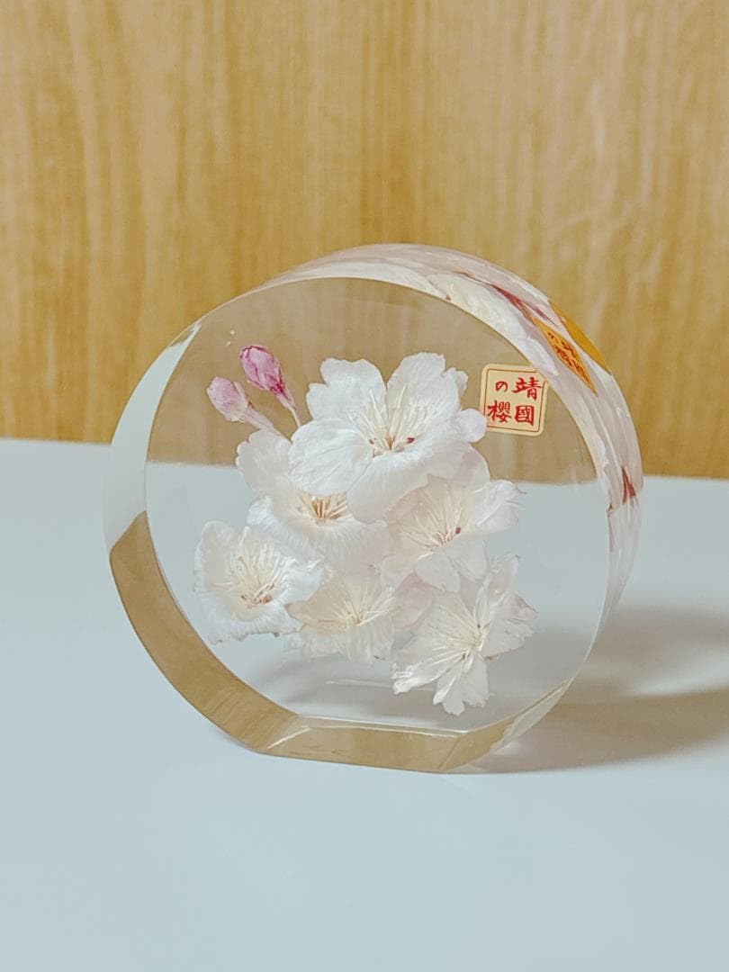 Amazon.co.jp: 靖国神社 桜入りペーパーウェイト＆多機能ボールペン