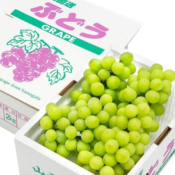 Amazon.co.jp: 山形県産 ご家庭用 ぶどう シャインマスカット 5kg (訳