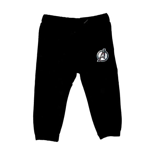 Avengers Kids Unisex Cotton Poly Full Length Joggers - Black (DMAJ002.2)
