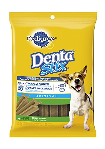 Pedigree Dentastix Daily Oral Care Snack Food for Small/Medium Dogs, 5.57-Ounce Bags