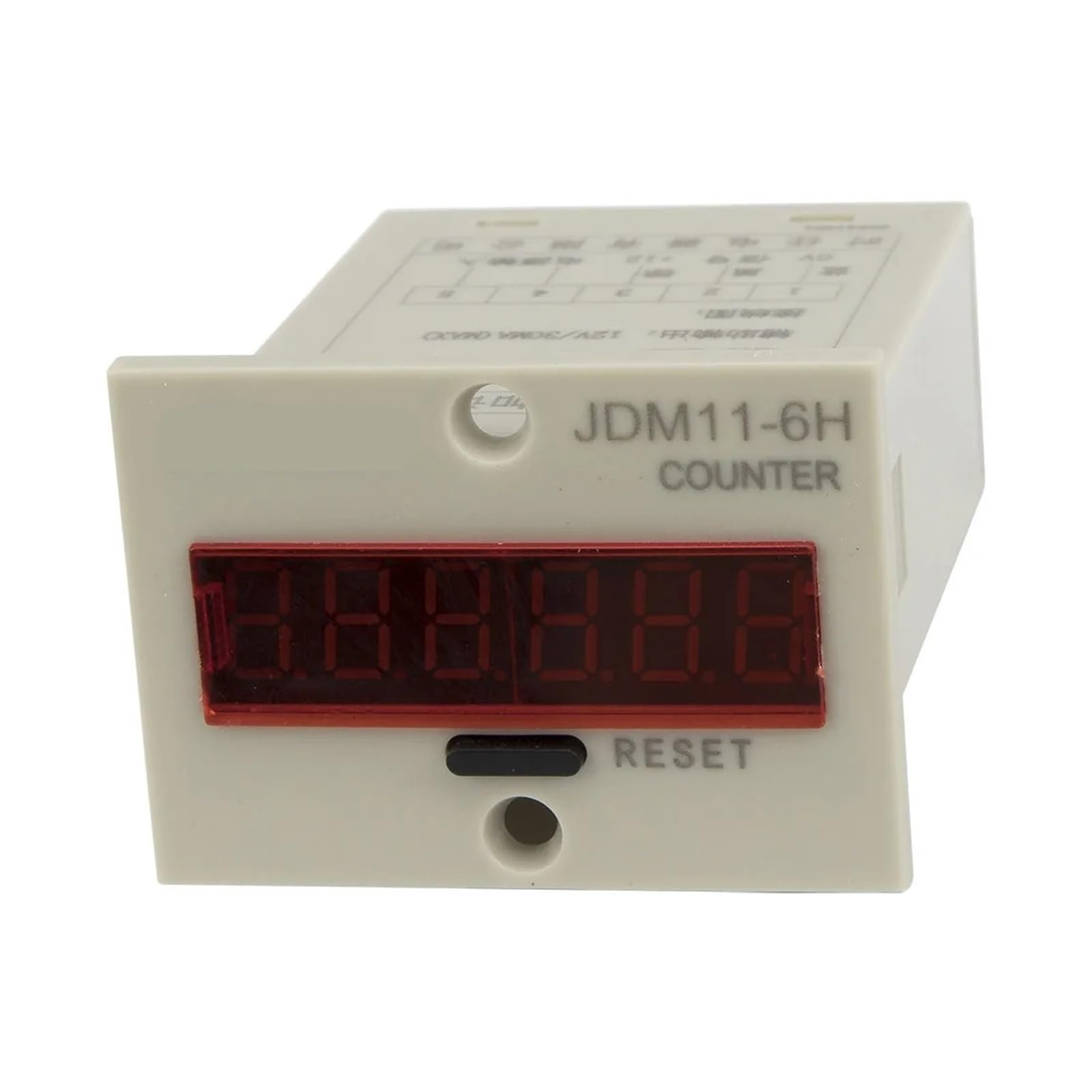 OSHZIKJII JDM11-6H 5 pin 6-36VDC sensor signal input digital electronic counter relay AC 220V 110V 380V 36V DC 24V 12V(220VAC)