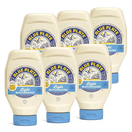 Blue Plate Light Mayonnaise 18 oz Squeeze Bottle 6-Pack