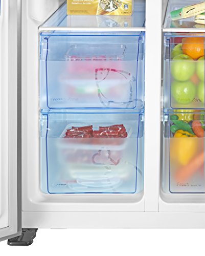 MILECTRIC-AMR-529A-Frigorifico-Combi-Americano-Inox-521-litros-No-Frost-Control-temperatura-en-la-puerta-Antibacteria-Puerta-antihuellas