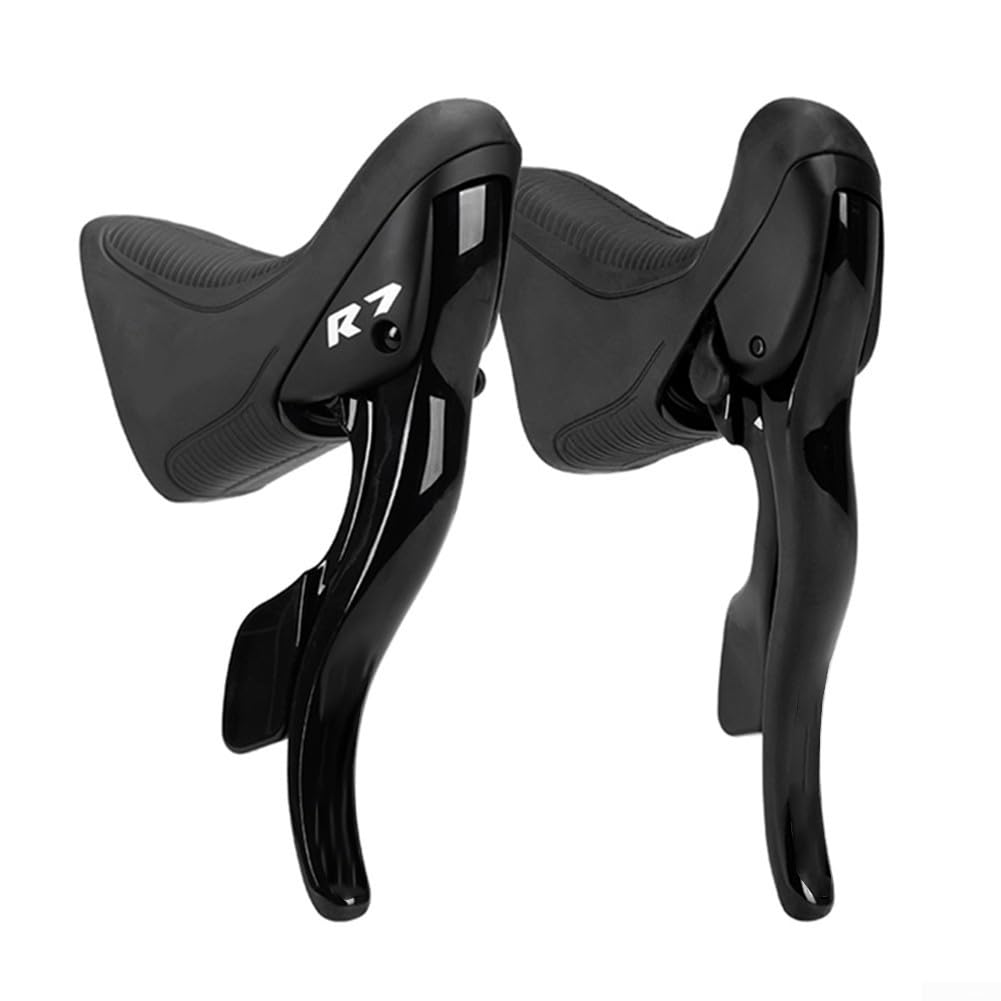 Manette de vitesse vélo route R7 mécanisme fiable 7 8 9 vitesses paire