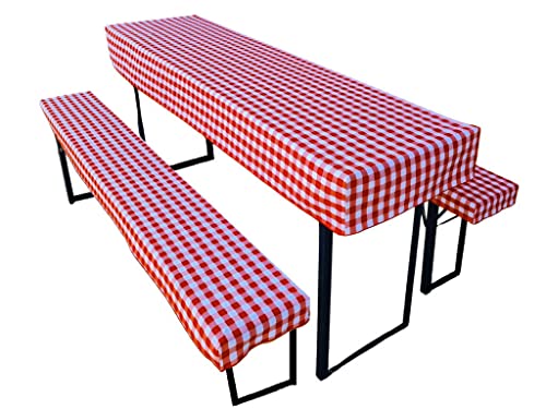 Sottobicchieri innovativi e salvaspazio in gommapiuma. Set composto da tovaglia da tavolo e coprisedia. Cuscino per panca, per panchina.