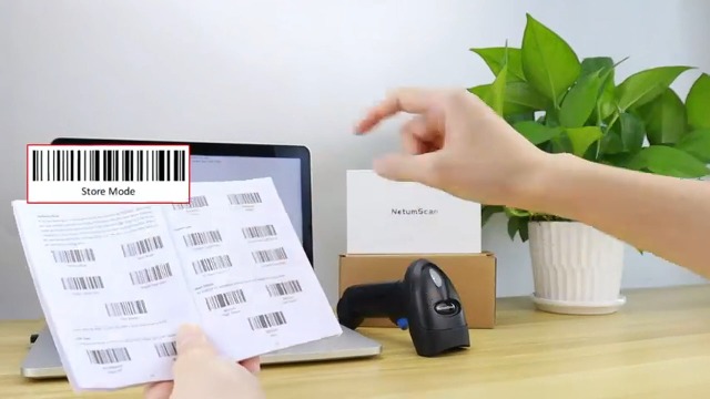 Amazon.co.jp: ワイヤレス1D2Dバーコードスキャナー、NetumScan