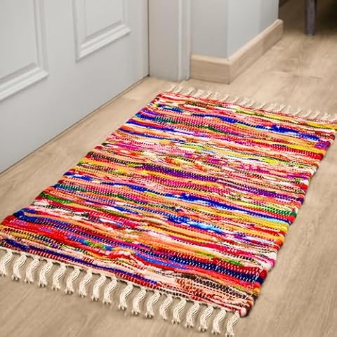 Tapis Chindi RAJRANG 80x50 cm Cover