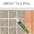 5 Pieces Grout Pen Tile Grout 1 Cleaning Brush Restorer Pen White Renew Repair Marker for Tile Wall Floor Bathroom, Kitchen, Bedroom (Black)