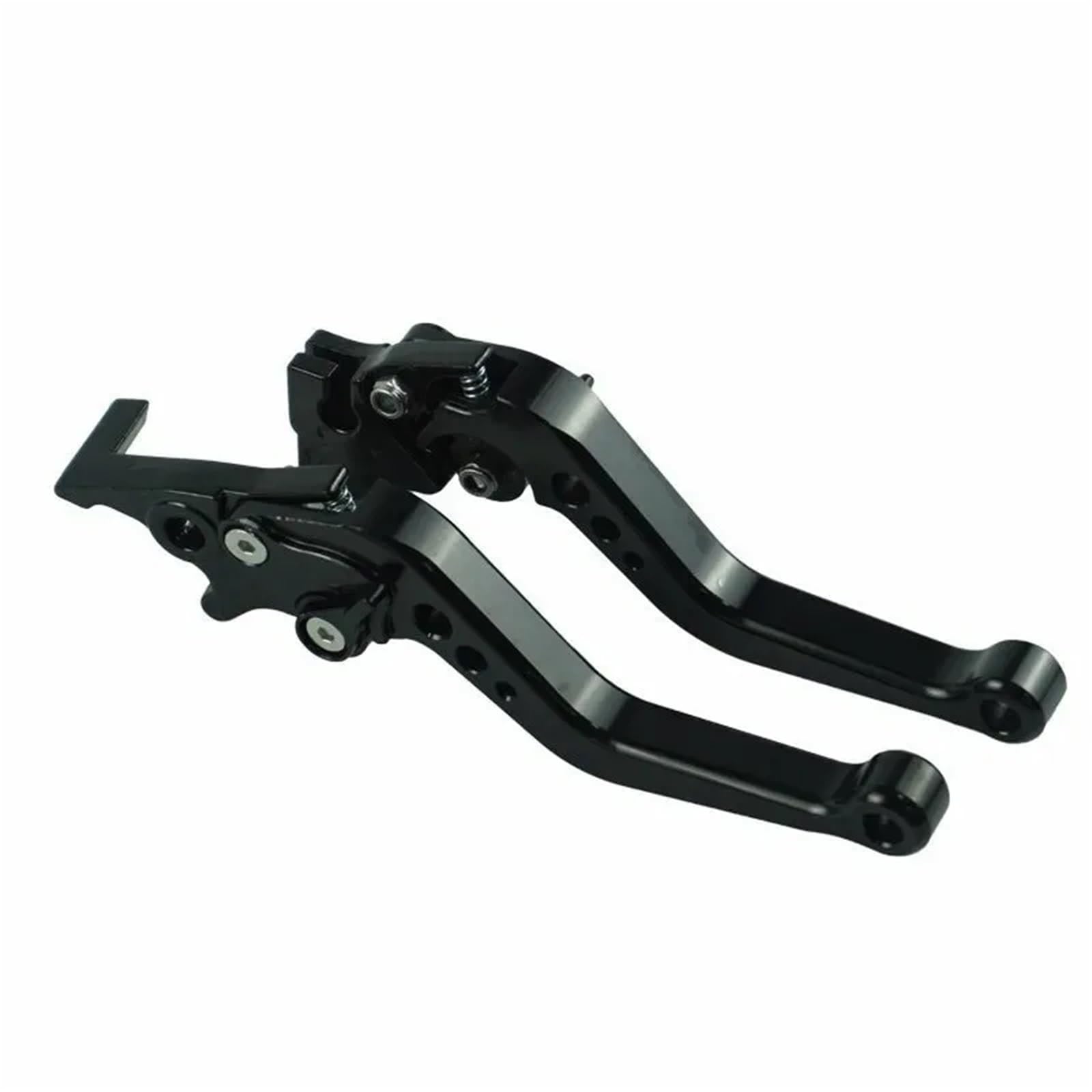 Gjihkwgz Motorcycle Brake Clutch Lever for BMW for Suzuki Universal Motorcycle Clutch Brake Handle Drum Lever Motorbike Accessories Alloy CNC Clutch Brake Lever(Black)