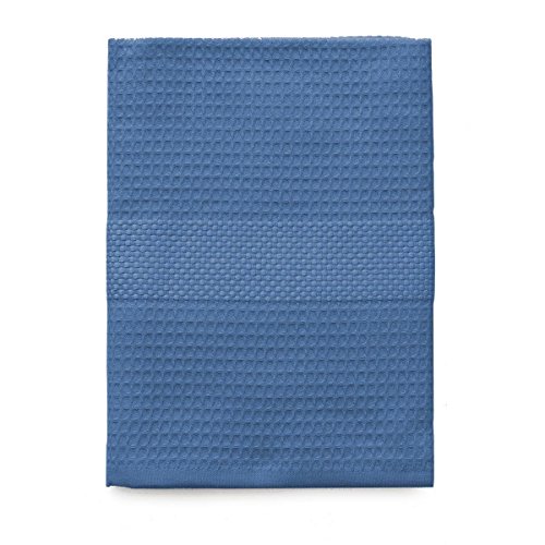 Gabel Telo doccia nido d‘ape mod. Golf puro cotone R064 AZZURRO