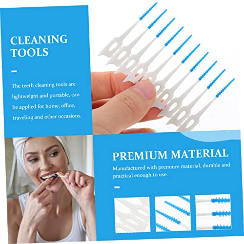 BATHVEVE 80stücke Zwischenzahnbürsten Professionelle Interdentalbürste Für Mundpflege-tools Mit Zahnreinigung Und Zahnseide – Bild 7