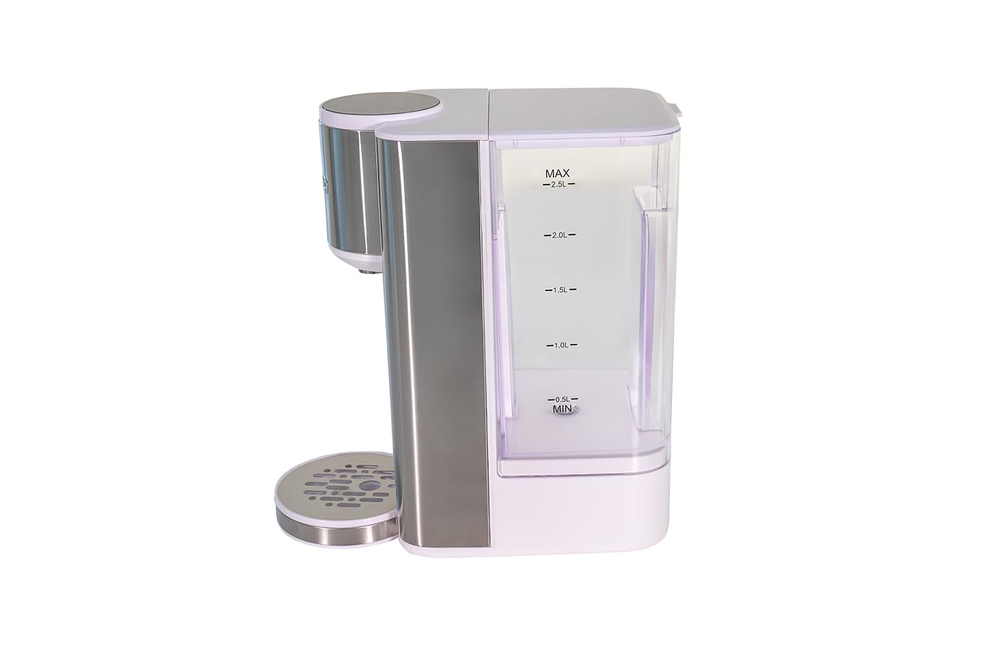 Unold 18610 Express Heißwasserbereiter Ava Weiß, Wasserkocher, Teekocher, Wasserbereiter, 6 Temperatureinstellungen, 2,5 Liter Wassertank, Touch-Display, 3 verschiedene Mengeneinstellungen, 2200-2600W