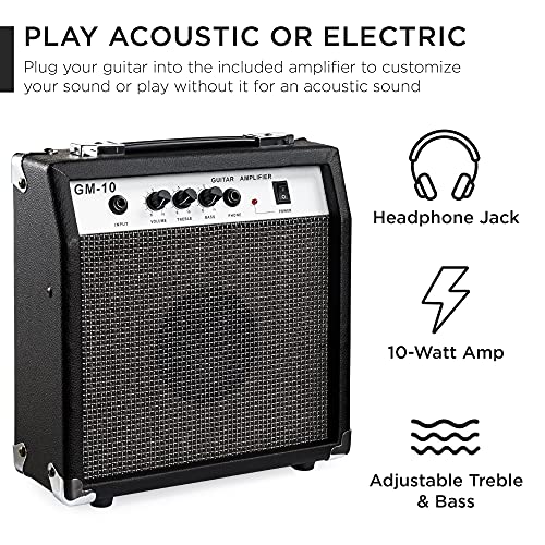 Best Choice Products SKY5050 Beginner Acoustic Electric Guitar Starter Set W/ 41In thumb #3