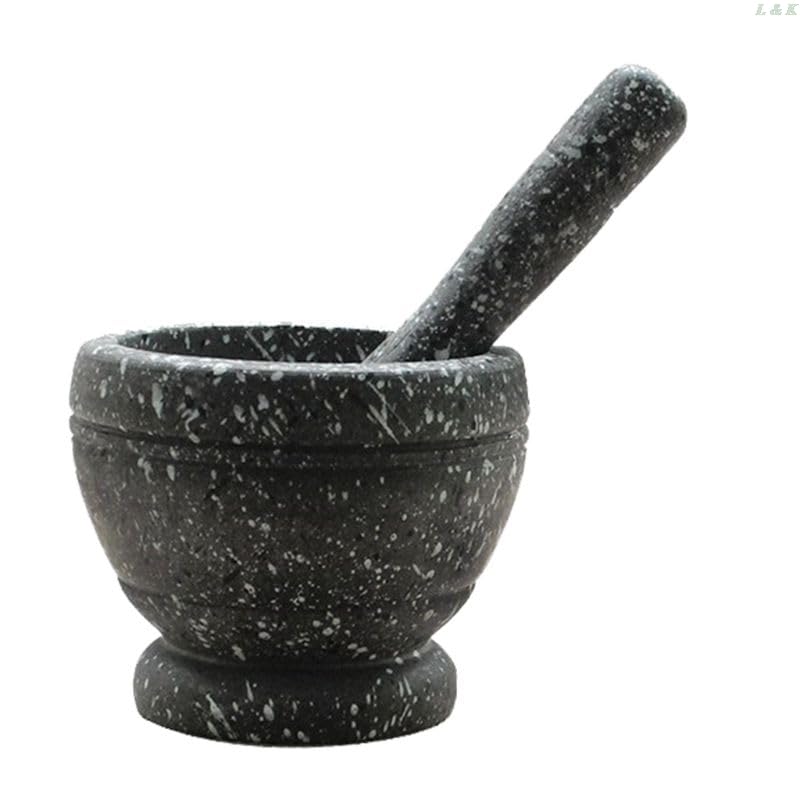 Pestle and Mortar Resin Mortar Pestle Tool Set Large Mortar