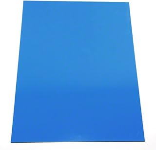Imán expertos f4ma4b-20 color laminado lámina magnética Flexible A4, azul (Pack de 20)