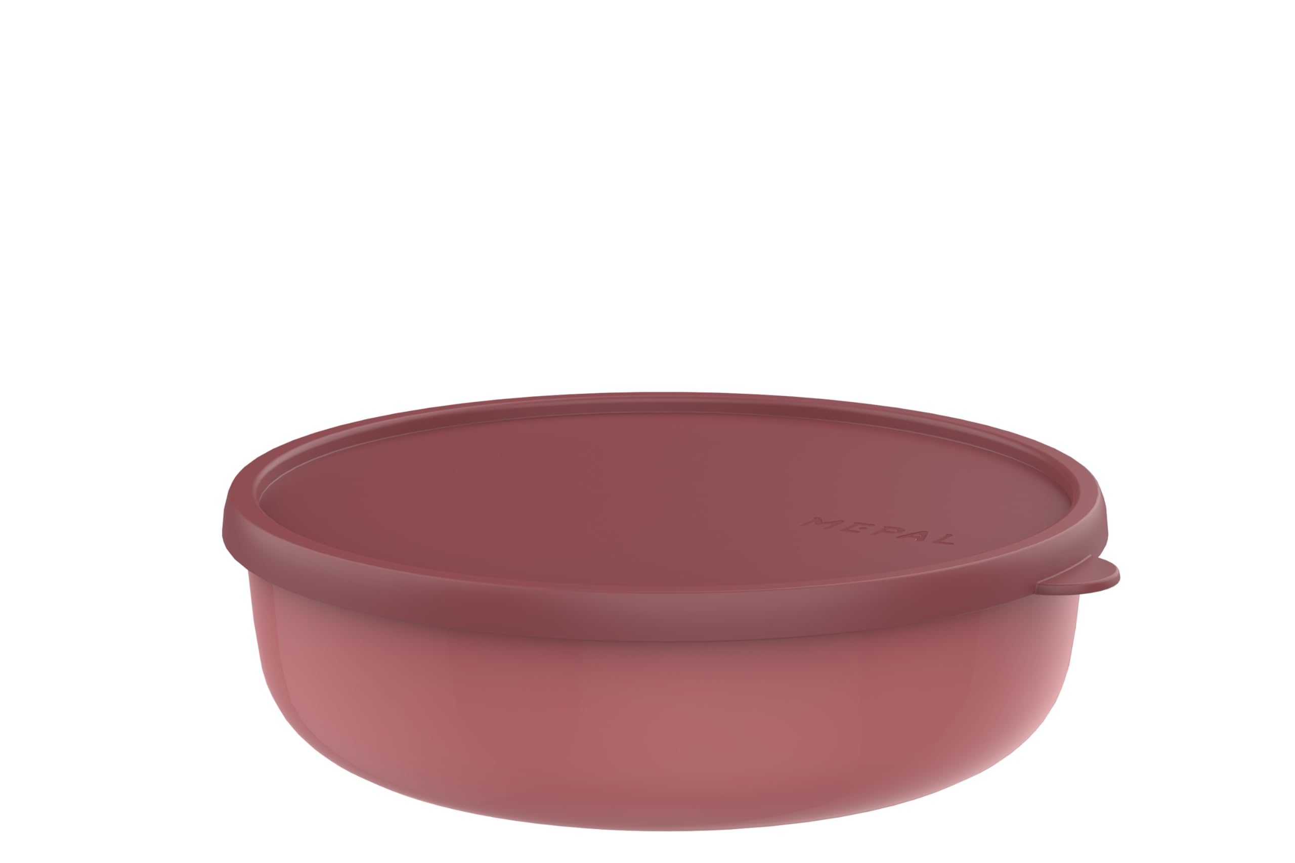 Mepal Microwave Container Lumina, Food Storage Containers with Lid Suitable for Fridge, Freezer, Steam Oven, Microwave and Dishwasher, Kitchen Storage Bowls, Bowl with Lid, 2000 ml, Vivid mauve