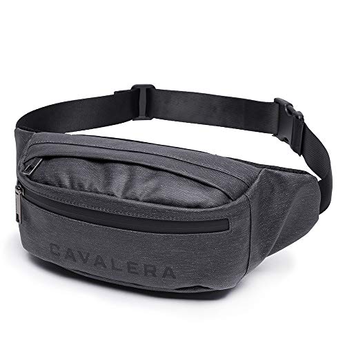 Pochete Cavalera Moda Original Reforçada Cinza 4L