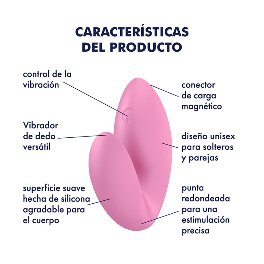 Vibrador de dedo recargable Satisfyer Love Riot para mujer 3