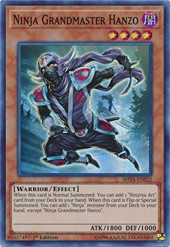 Yu-Gi-Oh! - Ninja Grandmaster Hanzo - SHVA-EN022 - Super