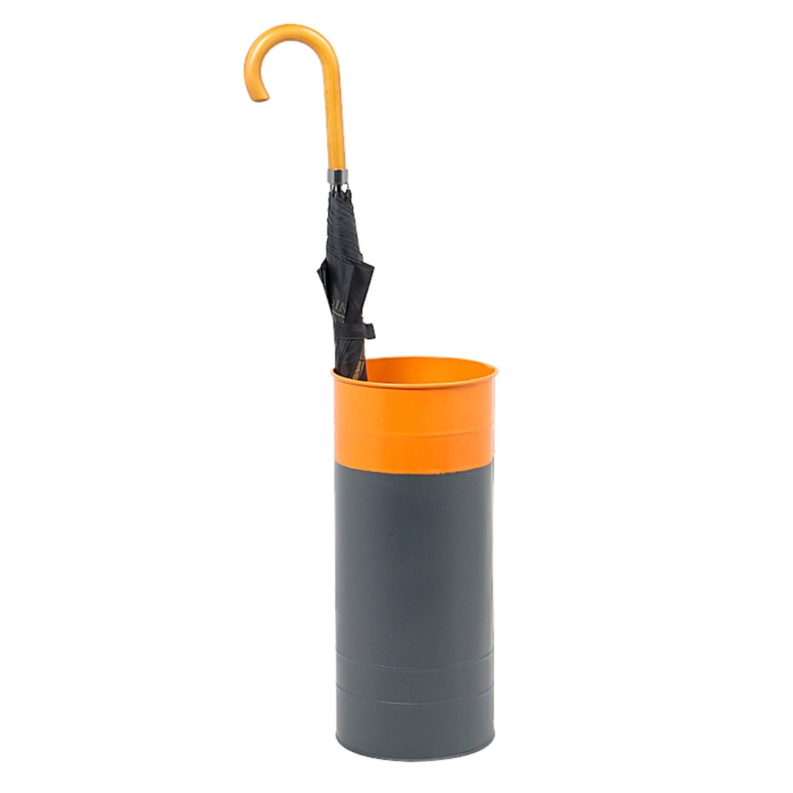 XDLEDMKIZ Umbrella Stand Simple metal umbrella bucket with drip tray hook saves space