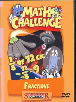 DVD Math Challenge: Fractions (DVD) Book