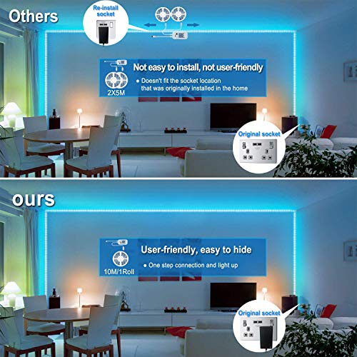 Striscia LED Alexa 10M, HAYAYO LED Striscia