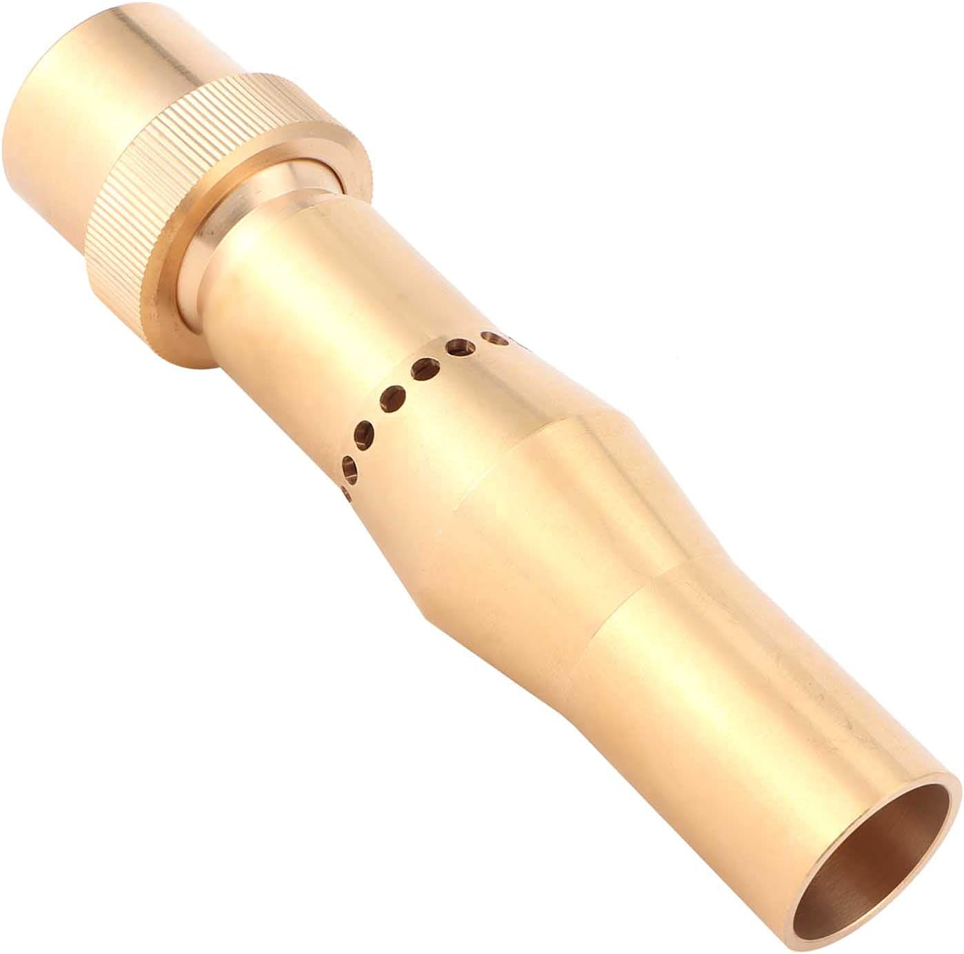 Fountain Nozzle, Brass Bubbling Jet and Sprinkler Head, Multihole Water Sprayer with 1-Inch Female Thread (32mm Internal Teeth) for Garden Pond Water Feature Pump