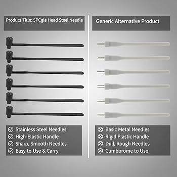 Plum Blossom Skin Hammer with 12 Replacement Heads, Stainless Steel Plum Blossom Skin Hammer & Seven Star Needle Set
