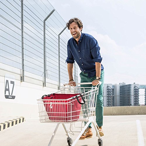 reisenthel easyshoppingbag Vielseitiger Shopper Im praktischen Design zum Zusammenrollen, Couleur:signature red