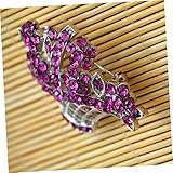 WRITWAA Broche con Forma de Cesta de Flores Y Diamantes de...