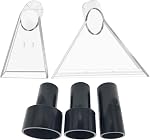 TunaMax Universal Work with All Vacs with 2-1/2" & 1-7/8" &1-1/4" Three Adapters Extractor Attachment for Upholstery & Carpet Cleaning & Auto Detailing