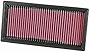 K&N Engine Air Filter: High Performance, Washable, Replacement Filter: Compatible 1986-2002 CHRYSLER/PLYMOUTH/DODGE/FORD (Daytona, Prowler, Town & Country Van, Neon, Prowler, Caravan, Escort), 33-2087