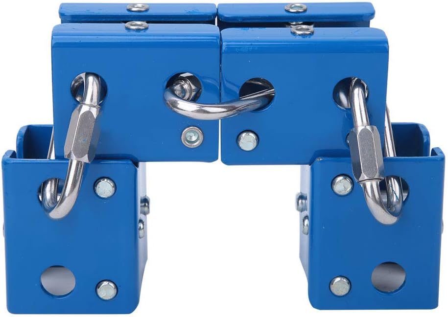 Sturdy Metal Rope Protection Wheel Frame, Anti Wear for Climbing Retaining, Engineering Protection, Easy Install, 1.2cm Equipment Hole Diameter