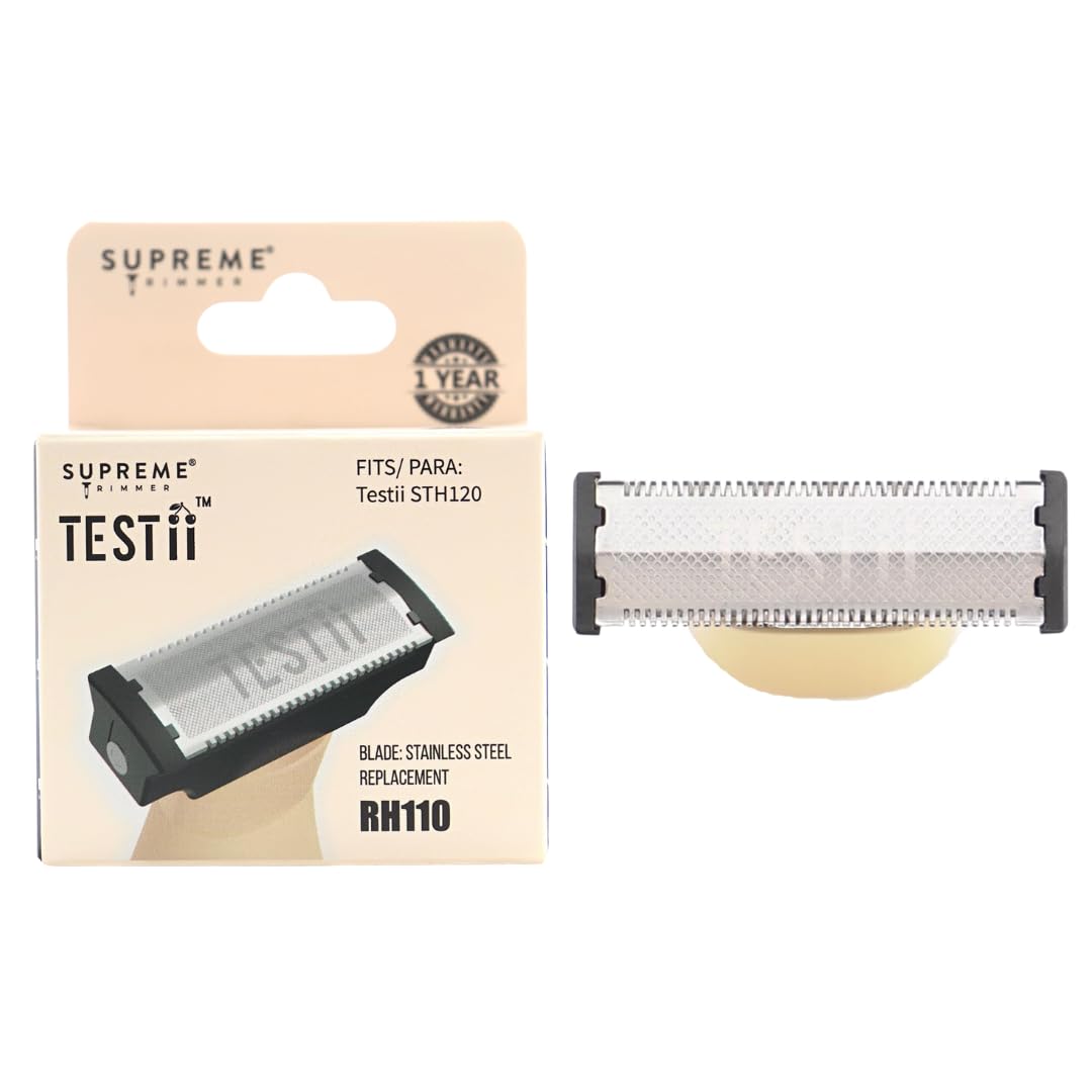 Supreme Trimmer Replacement Blade RH110 | for Testii STH120 Body Groin Bikini Trimmer | RH110