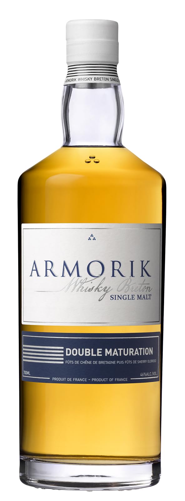 Armorik DOUBLE MATURATION Whisky Breton Single Malt 46% Vol. 0,7l in Geschenkbox