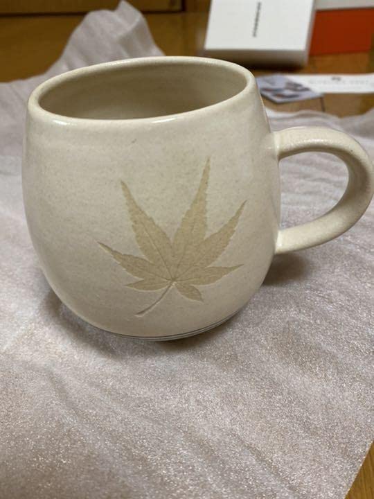 広島県 宮島 店舗限定 お砂焼 マグカップ