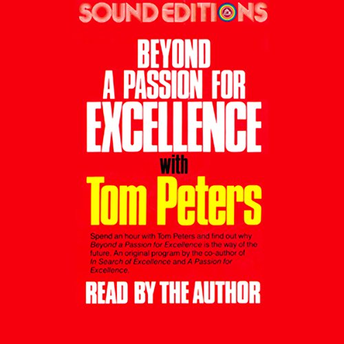 Page de couverture de Beyond a Passion for Excellence