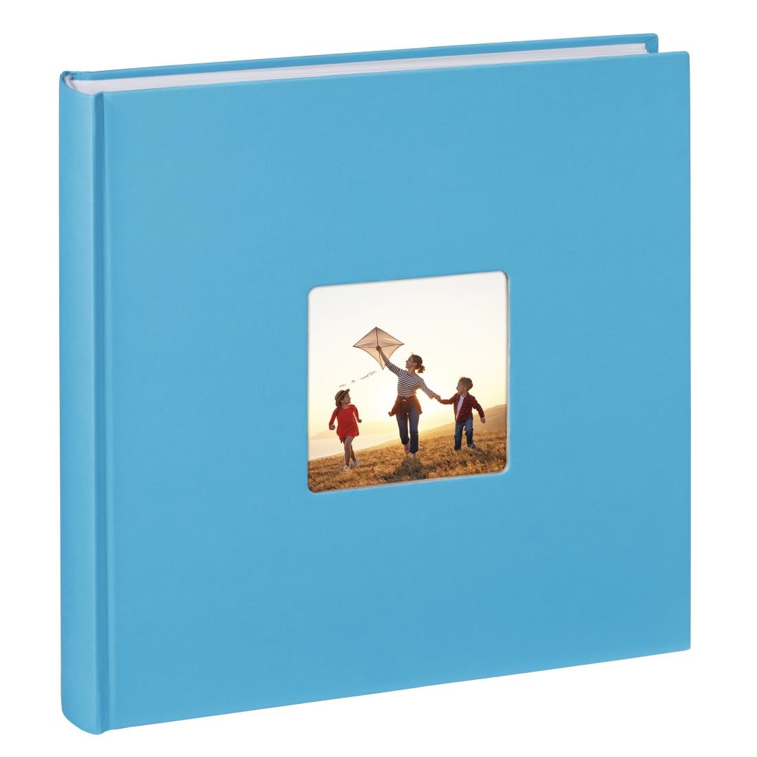 Hama Jumbo Album Fine Art, 30 x 30 cm, 100 White Pages, Malibu, Paper Aqua