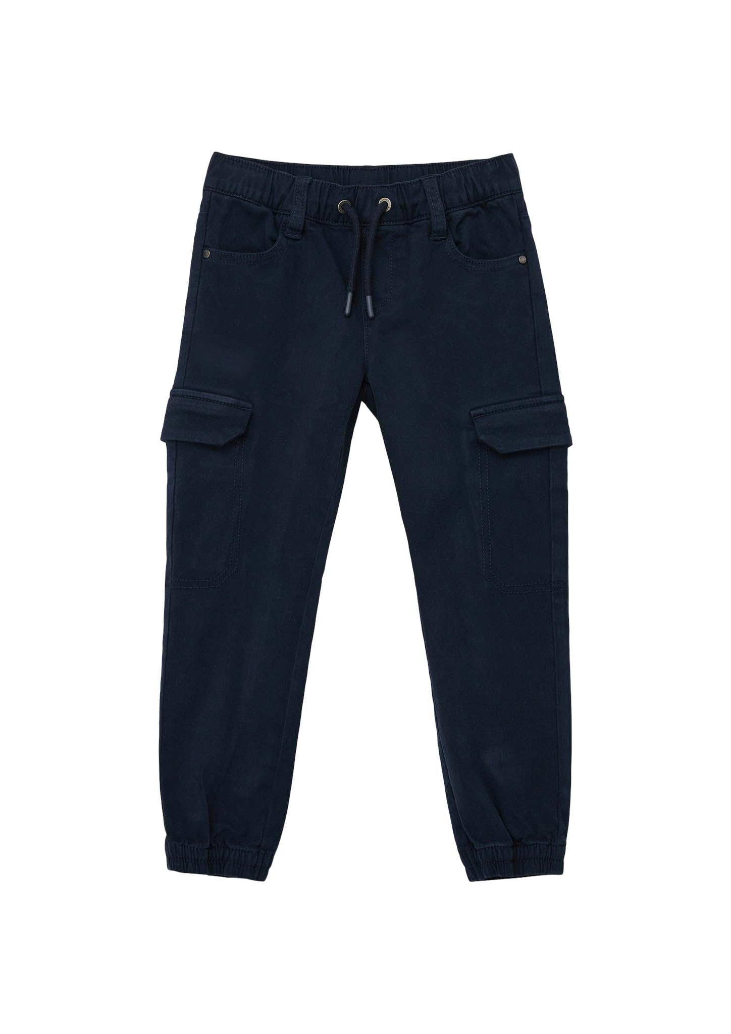 Jogg-Pants Pelle/Regular Fit/Mid Rise/Straight Leg/Cargotaschen Navy 140/SLIM