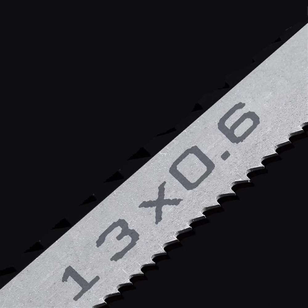 Brzeszczot piły, Piła taśmowa 10'' Balde, 13 mm 1/2 cala M42 Bimetaliczne brzeszczoty taśmowe, 70,5 72, Metalowe do cięcia twardego drewna i plastiku(72 1/2 inch)