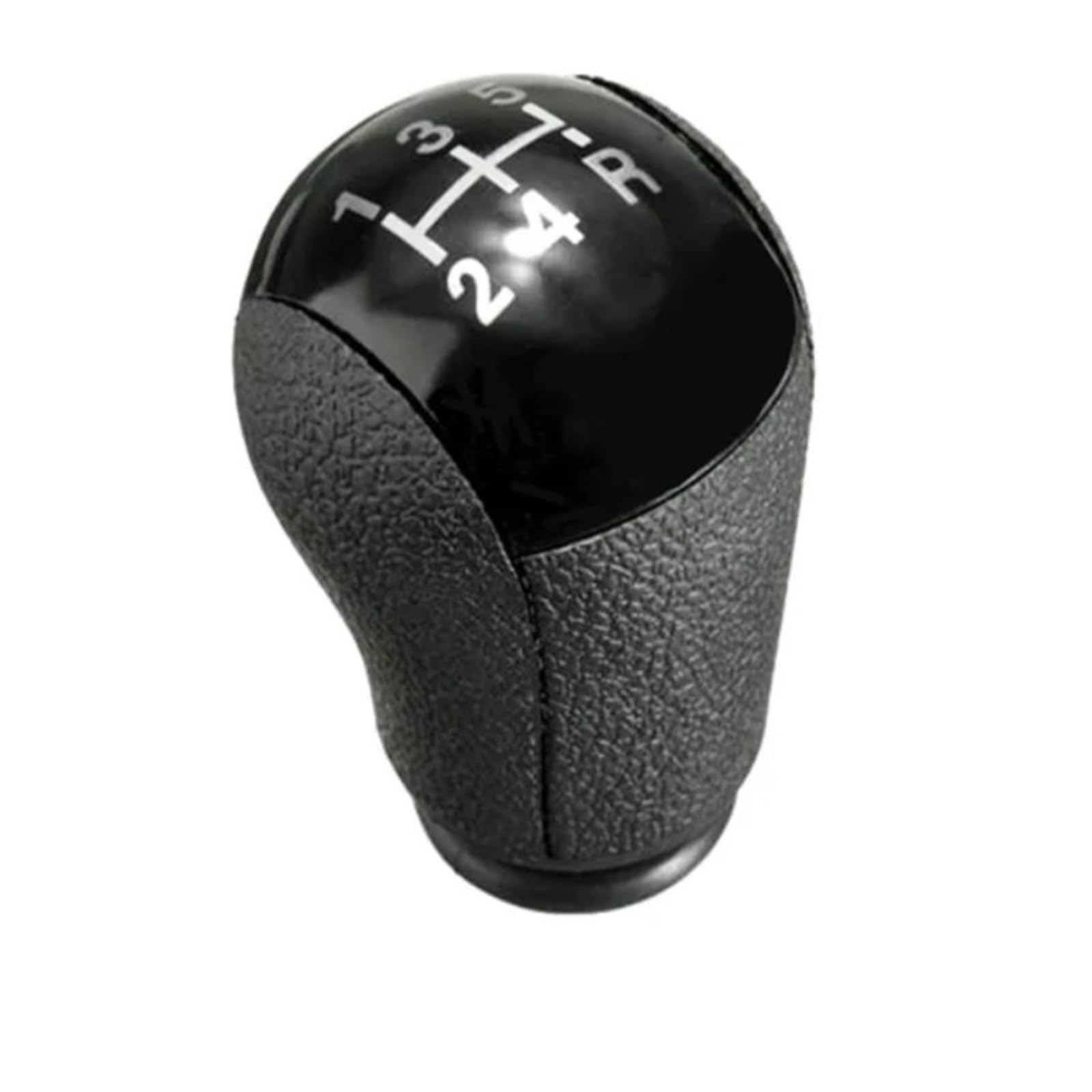Lozopmtmld 5-Speed Black Replacement Gear Shift Knob For Fiesta Mk6 For Focus