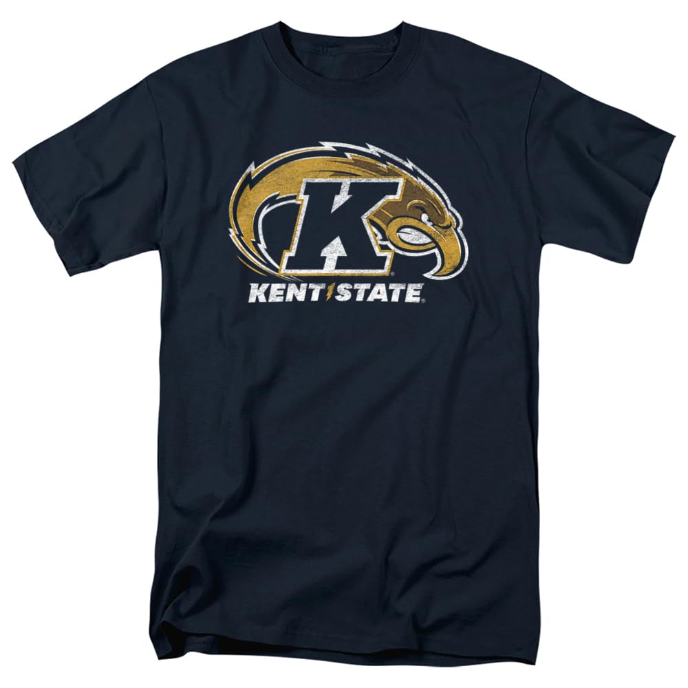 LOGOVISION Official Collegiate Distressed Primary Logo Adult T-Shirt Collection — view 195